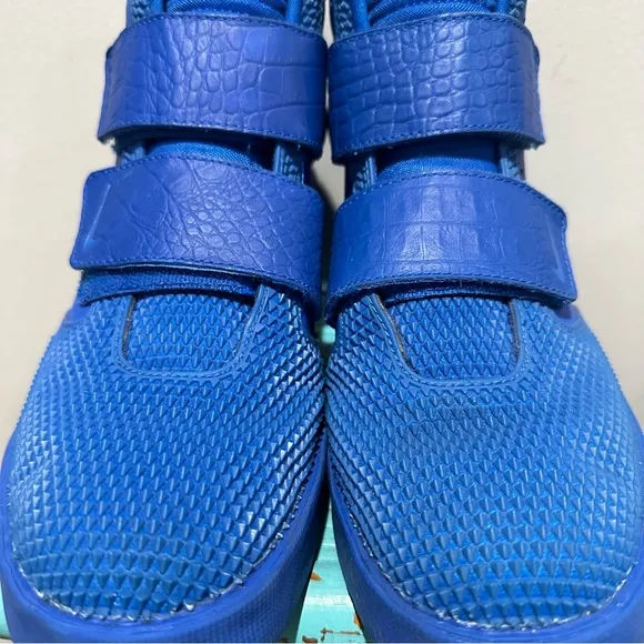 Nike Flystepper 2K3 Blue High Top No Tie Sneakers Size 8