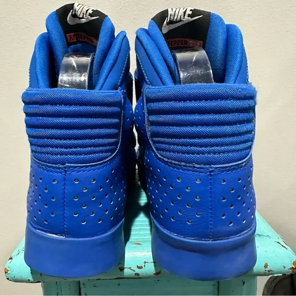 Nike Flystepper 2K3 Blue High Top No Tie Sneakers Size 8