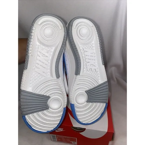Nike Gamma Force Low University Baby Blue US 6 Athleisure Gym DX9176-108 New 90s