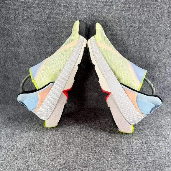Nike Go Flyease Mens 7.5 Shoes Volt Celestine Blue Slip On Athletic Sneakers