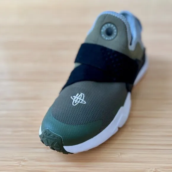 Nike Huarache Extreme GS Slip On Shoes, Olive Green, Size 3Y