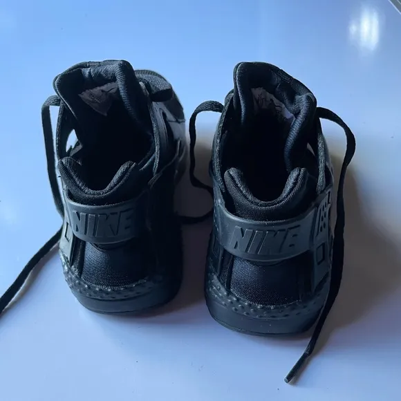 Nike Huarache Run (PS) Little Kid's Shoes Sneakers Black 704949-016 size…