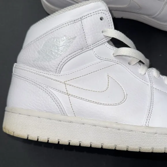 Nike Jordan Trainer Pro Air White High-Top Sneakers 10.5 white