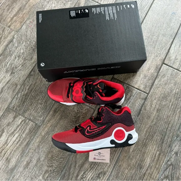 Nike KD Trey 5 X “University Red Black” Men’s Basketball Shoes DD9538 006