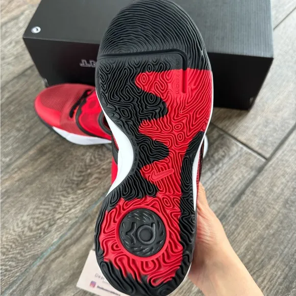 Nike KD Trey 5 X “University Red Black” Men’s Basketball Shoes DD9538 006