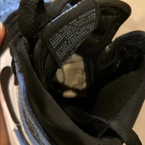 Nike Kids' Black and Blue High-Top SneakersJordans