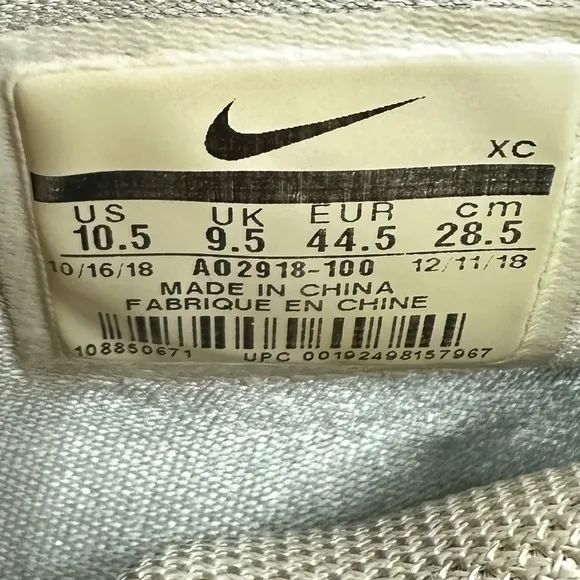 Nike Kyrie 5 Oreo Men’s Cookies n Cream Rare High Top Sneakers Size 10.5