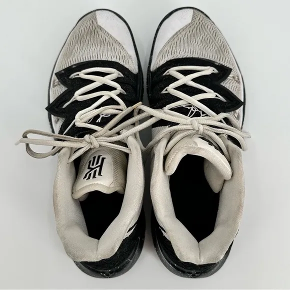 Nike Kyrie 5 Oreo Men’s Cookies n Cream Rare High Top Sneakers Size 10.5