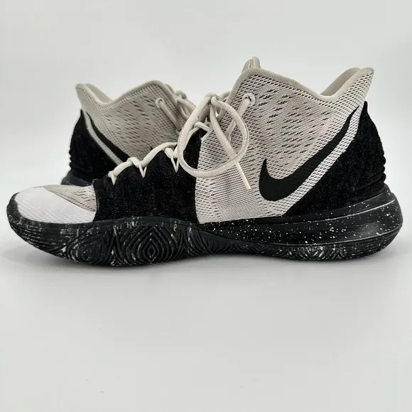Nike Kyrie 5 Oreo Men’s Cookies n Cream Rare High Top Sneakers Size 10.5