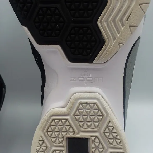 Nike LeBron Soldier 9 IX TB 749498-001 Straps Black White Basketball Mens Size 8
