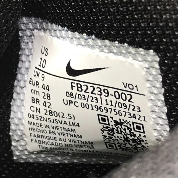 Nike LeBron Witness 8 Basketball Shoes Mens 10‎ Black Volt Mesh Performance