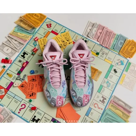 Nike LeBron XXII x MONOPOLY  &quot;Currency&quot; Men's Size 12.5 NEW