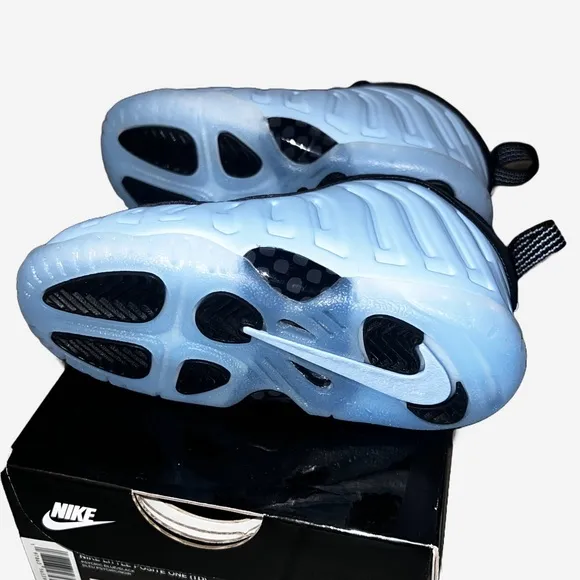 Nike Little Posite One Kids' Shoes Blue/Blk NOT ON STORE SHELVES YET NWT 10 c