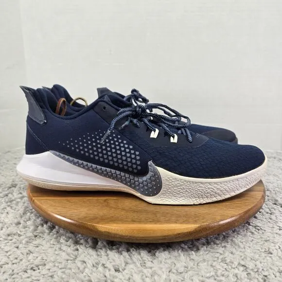 Nike Mamba Fury Team Midnight Navy White Basketball Shoes Mens 13 CK6632-400