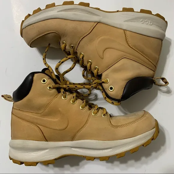 Nike Manoa ACG Leather Haystack Shoes Boots 454350-700 Men’s Size 7 Tan Leather
