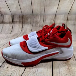 Nike Men Zoom Freak 3 Giannis Basketball Sneakers Shoes Size 18 Red White