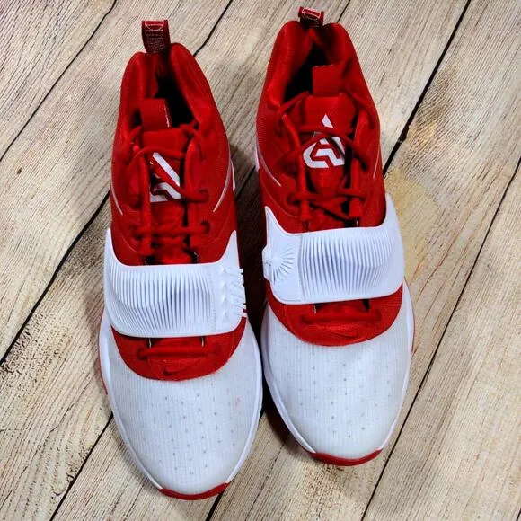 Nike Men Zoom Freak 3 Giannis Basketball Sneakers Shoes Size 18 Red White