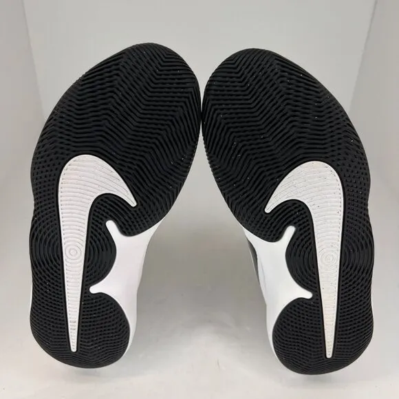 Nike Mens 898455-100 White Air Precision Mid Lace Up  Size 7 Basketball Shoes