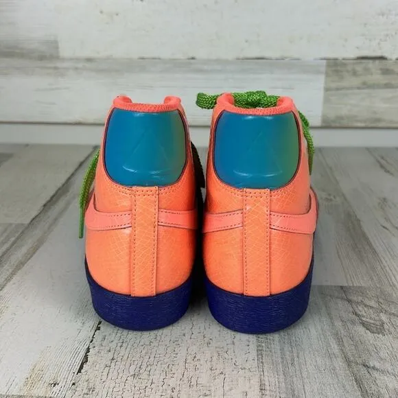 Nike Mens 9.5 Blazer Mid Supreme Cassette Playa High Top Sneakers