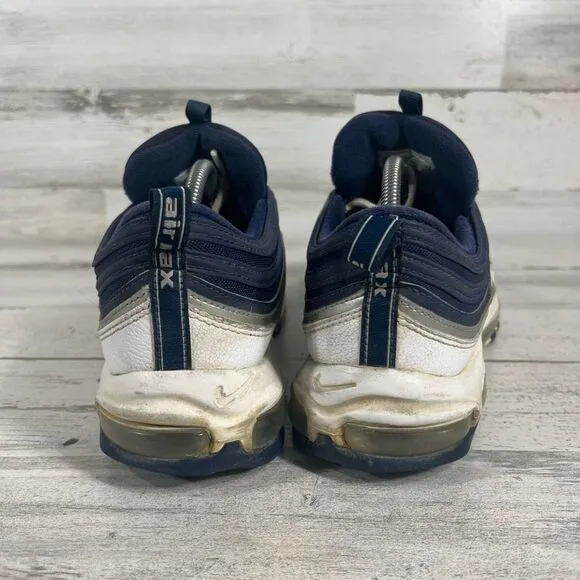 Nike Mens Air Max 97 Jimmy Jazz Sneaker Shoes White &amp; Navy Size 11‎