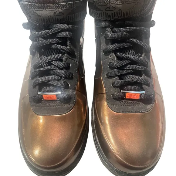 Nike Men's Bronze High-Top Sneakers