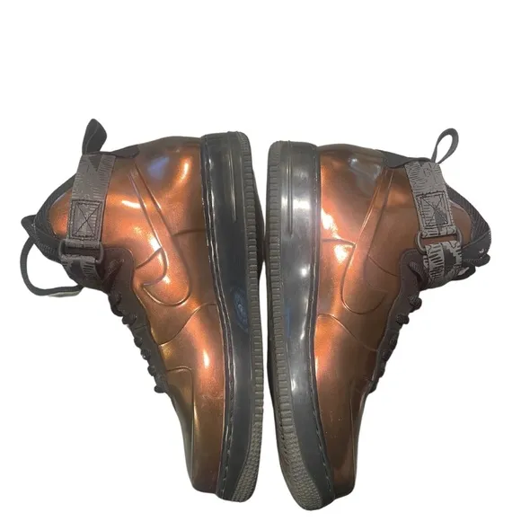 Nike Men's Bronze High-Top Sneakers