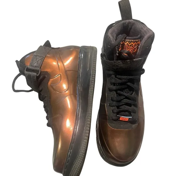 Nike Men's Bronze High-Top Sneakers