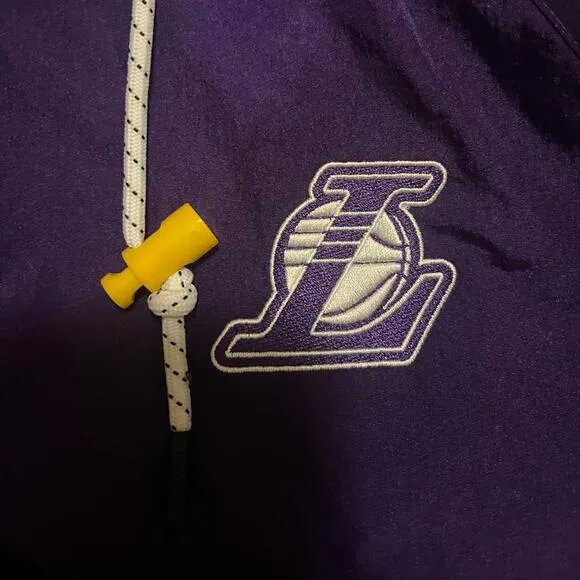 Nike Men’s Los Angeles Lakers Courtside NBA Premium Jacket Sample