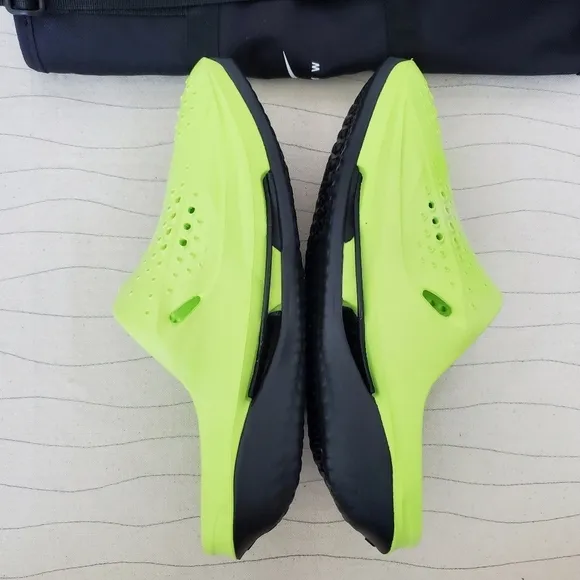 Nike Mens Matthew M Williams 5 MMW Volt Black Slide Sandals Mule DH1258-700 Sz 5