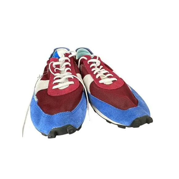 Nike Men's Red Blue Dbreak-Type Suede Mesh Lace Up Casual Sneaker Shoes Size 14