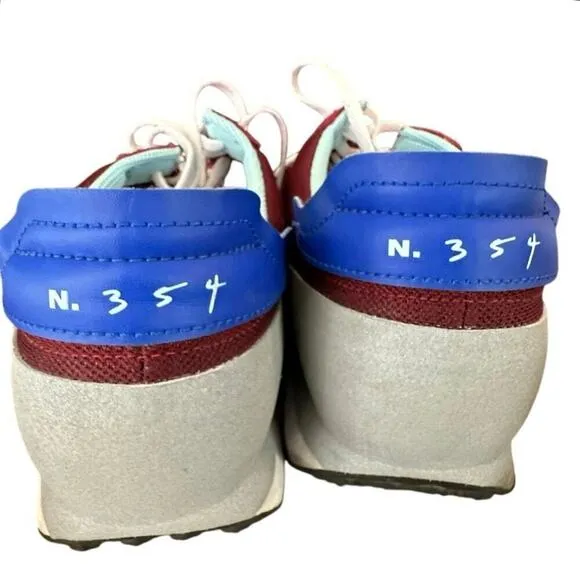 Nike Men's Red Blue Dbreak-Type Suede Mesh Lace Up Casual Sneaker Shoes Size 14