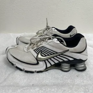 Nike Men's Shox Turbo  8 Shoes 2008 White/Black Running Sneaker Shoes Size 9