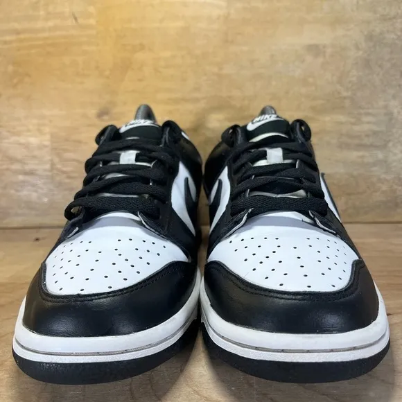 Nike Panda Dunks Retro Low Womens Size 8.5 (7Y) Shoes Sneaker Black White