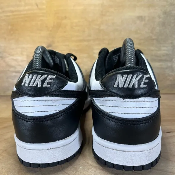 Nike Panda Dunks Retro Low Womens Size 8.5 (7Y) Shoes Sneaker Black White