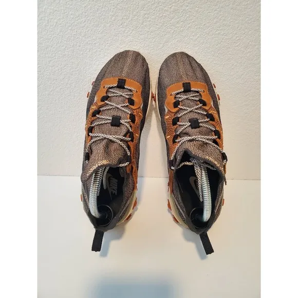 Nike React Element 55 Safari Pack Shoes Bio Beige Ostrich Print Mens Sz 8.5