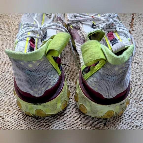 Nike React ISPA Platinum Tint Volt Glow
