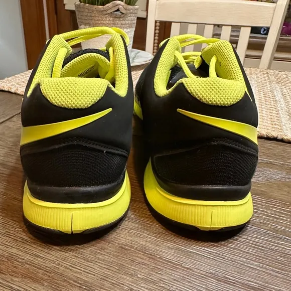 Nike Running Shoes Free Trainer 3.0 V4  Athletic Black Yellow Mens 11.5