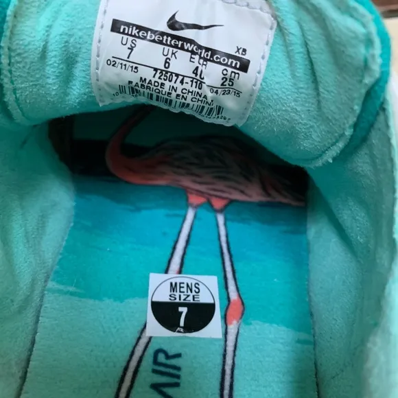 Nike SB Stefan Janoski Elite Flamingo Mens 7 shoe, excellent condition.