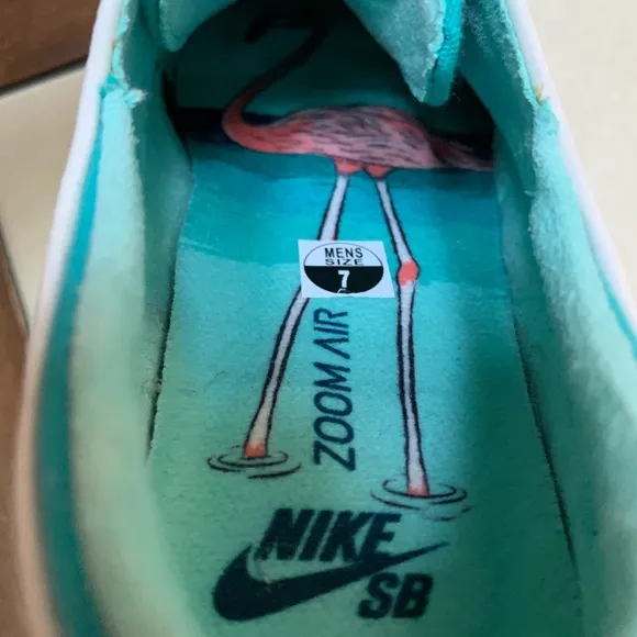 Nike SB Stefan Janoski Elite Flamingo Mens 7 shoe, excellent condition.