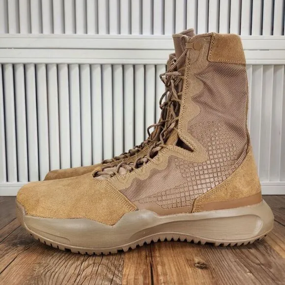 Nike SFB B1 Tactical Boots Mens Sz 14 Coyote Tan Suede Combat Lace Up DD0007-900