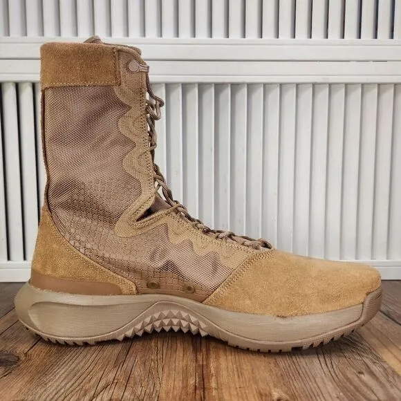 Nike SFB B1 Tactical Boots Mens Sz 14 Coyote Tan Suede Combat Lace Up DD0007-900