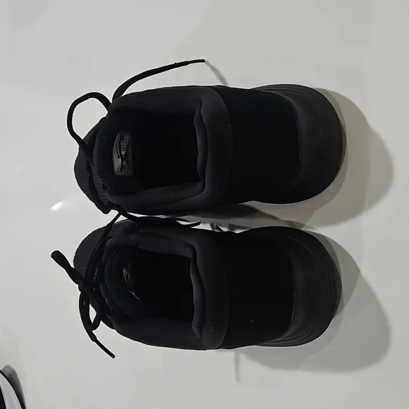 Nike Shoes Mens  Revolution 4 Low Running Sneakers 908999-002 Black Mesh Size 12