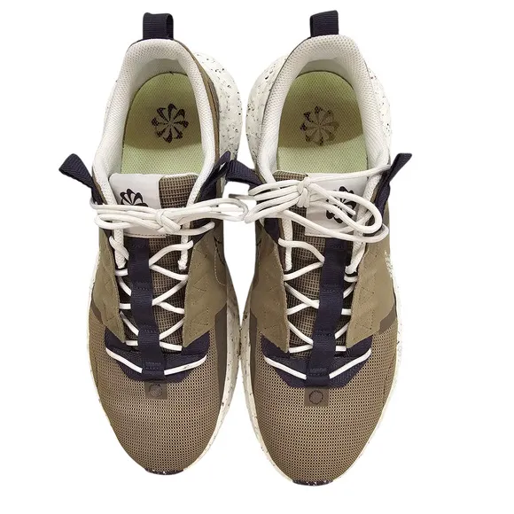 Nike Shoes Mens Size 12 Crater Impact Brown Kelp Running Trainer Sustainable