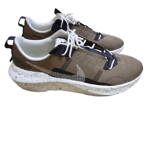 Nike Shoes Mens Size 12 Crater Impact Brown Kelp Running Trainer Sustainable