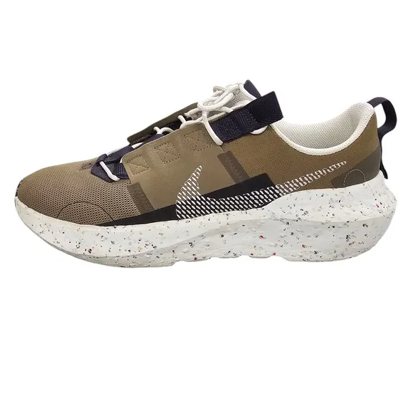 Nike Shoes Mens Size 12 Crater Impact Brown Kelp Running Trainer Sustainable