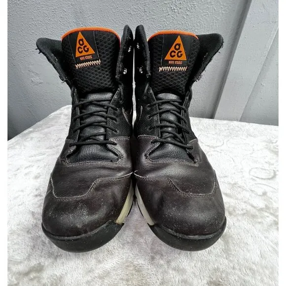 Nike Stasis ACG Boot Black 10.5 High Top Hiking Sport Outdoor Shoes 616192-221