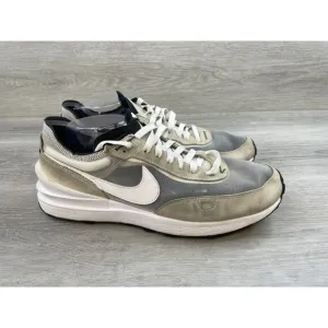 Nike Waffle One DA7995-100 Men's 11.5 White Mesh Athletic Walking Sneaker Shoes