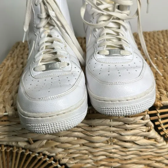 Nike White High-Top Sneakers Air Force One size 11