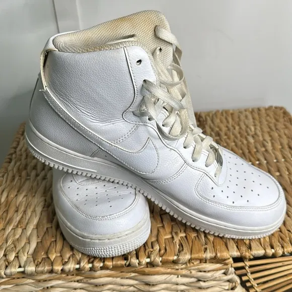 Nike White High-Top Sneakers Air Force One size 11