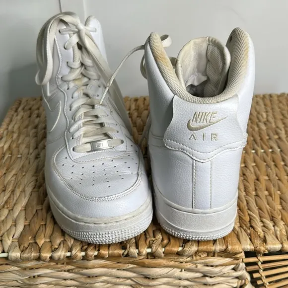 Nike White High-Top Sneakers Air Force One size 11